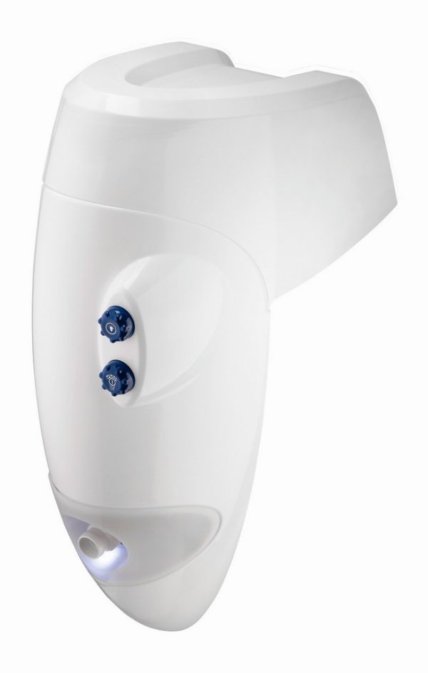 Závesný protiprúd BADU-JET-Perla, biele LED, 40 m3/h, 2,3 kW, 230 V